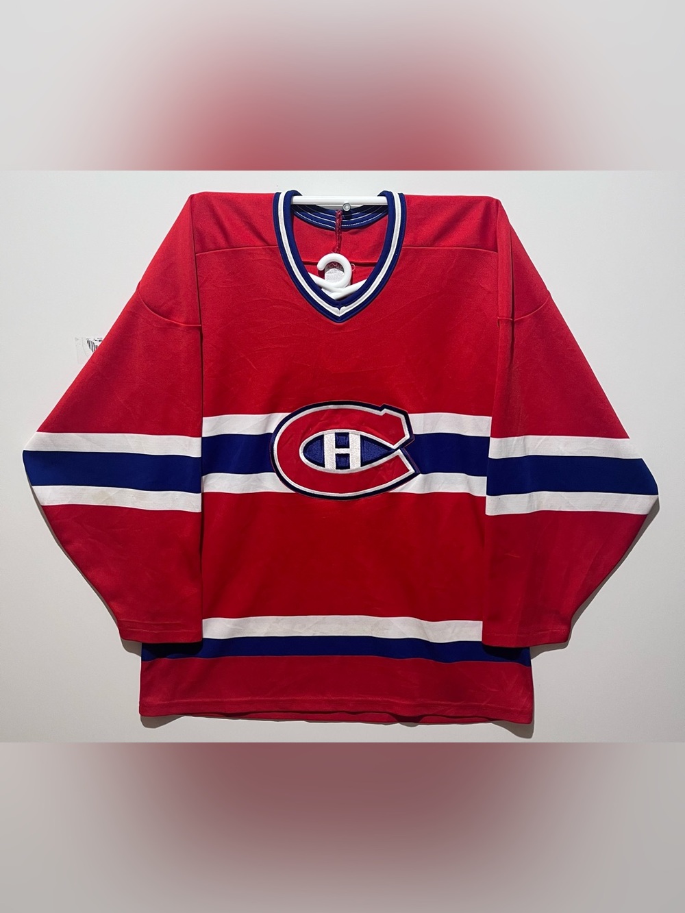 CCM Montreal Canadiens men’s Hockey Jersey Sz large